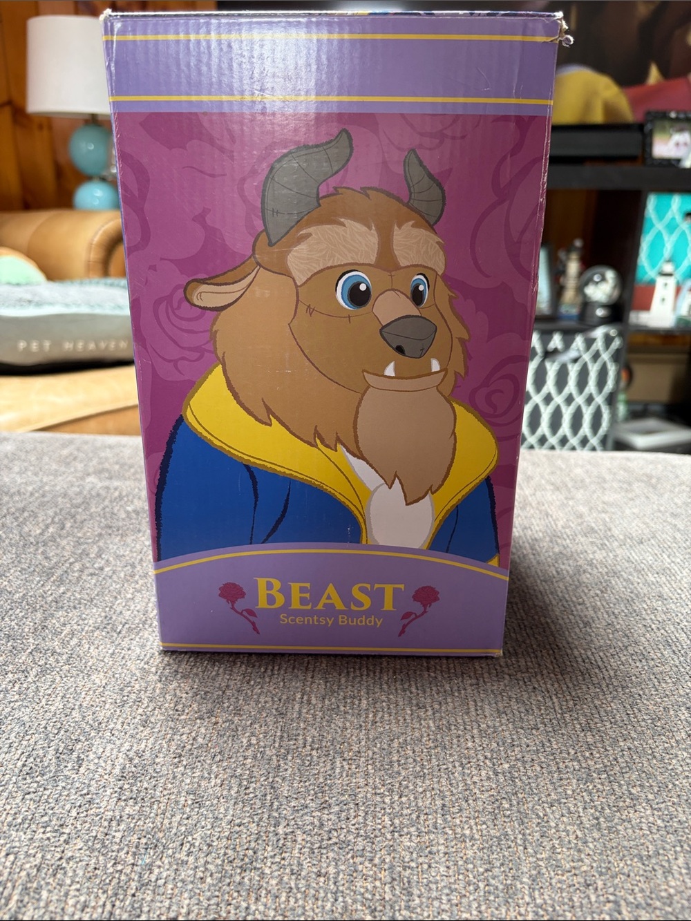 New Retired Disney The Beast Scentsy Buddy |Beauty and the Beast|